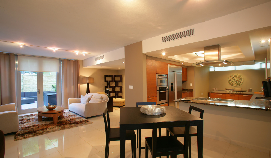 Подсветка в столовой