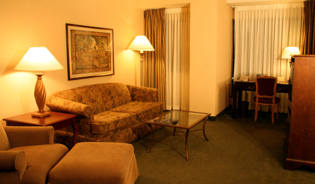 Гостиная в отеле