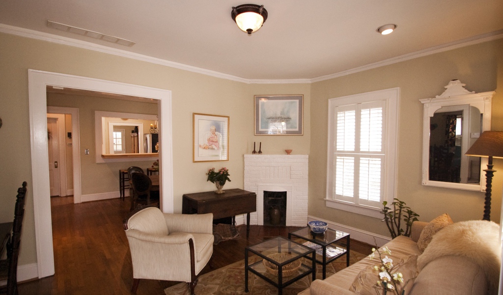 Гостиная комната в доме