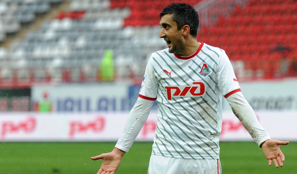 Александр Самедов полузащитник Локомотива