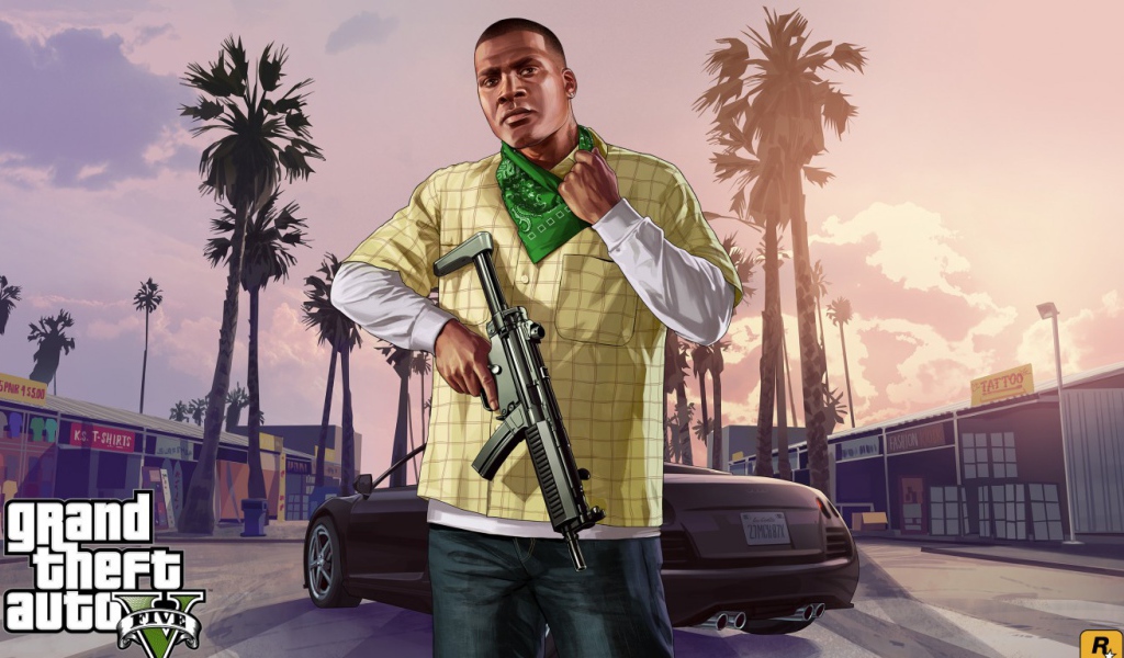 Автоматчик из игры Grand Theft Auto V