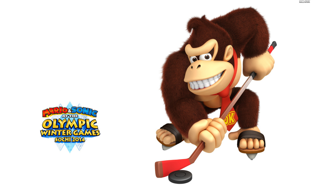 Марио и Соник на Олимпиаде в Сочи 2014