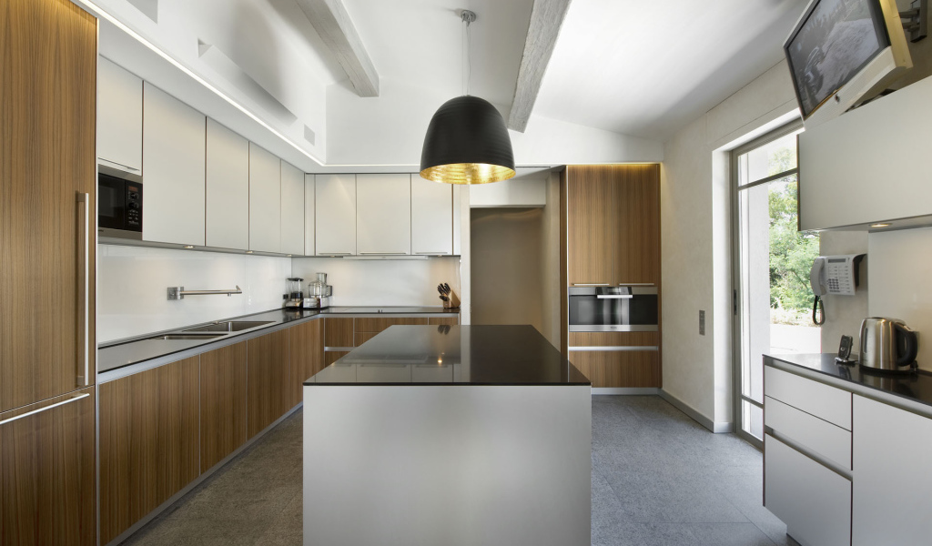 Минималистский интерьер кухни