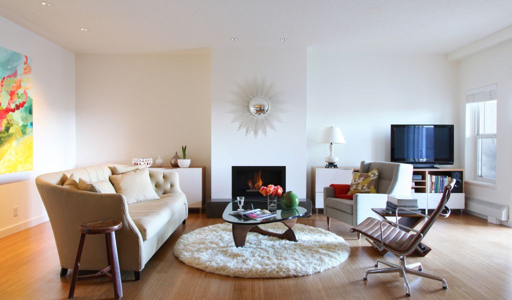 Современный дизайн гостиной