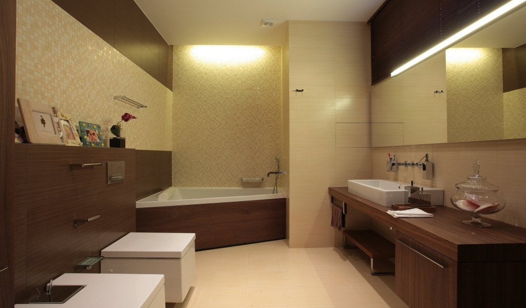 Аккуратная ванная комната