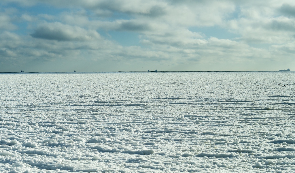 Черное море зимой Одесса