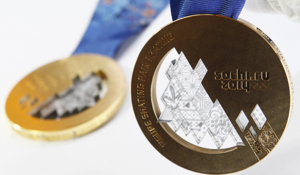 Олимпийская медаль в Сочи 2014