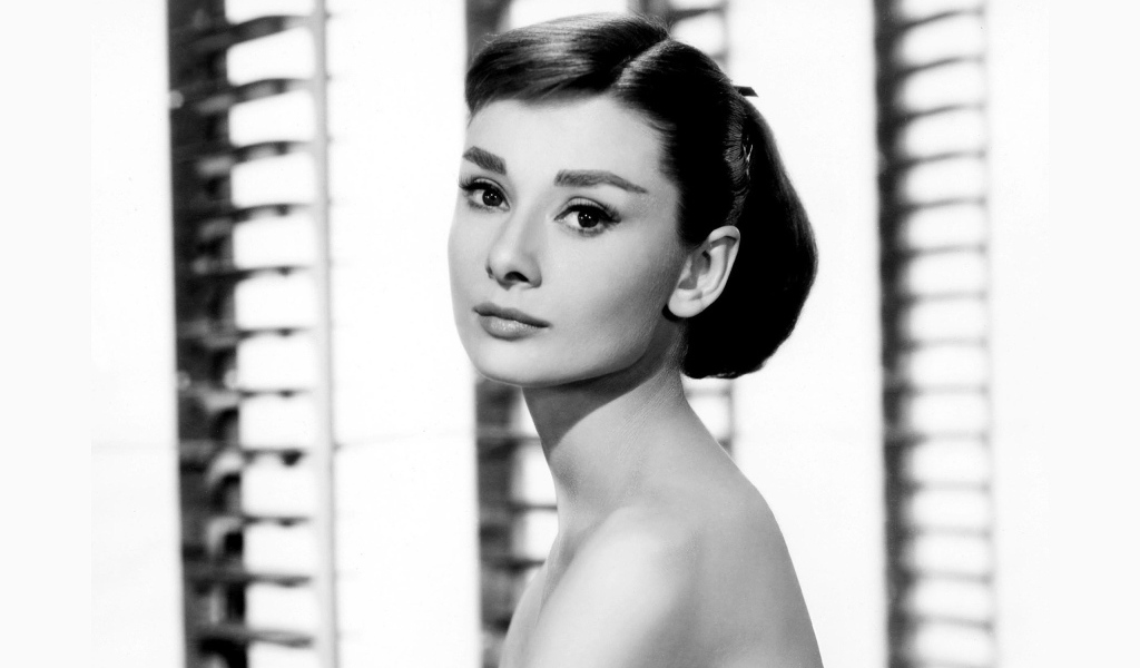 Портрет Одри Хепбёрн 