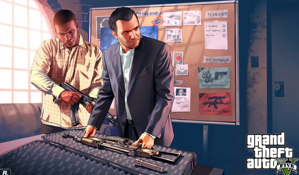 Готовимся к стрельбе в Grand Theft Auto V