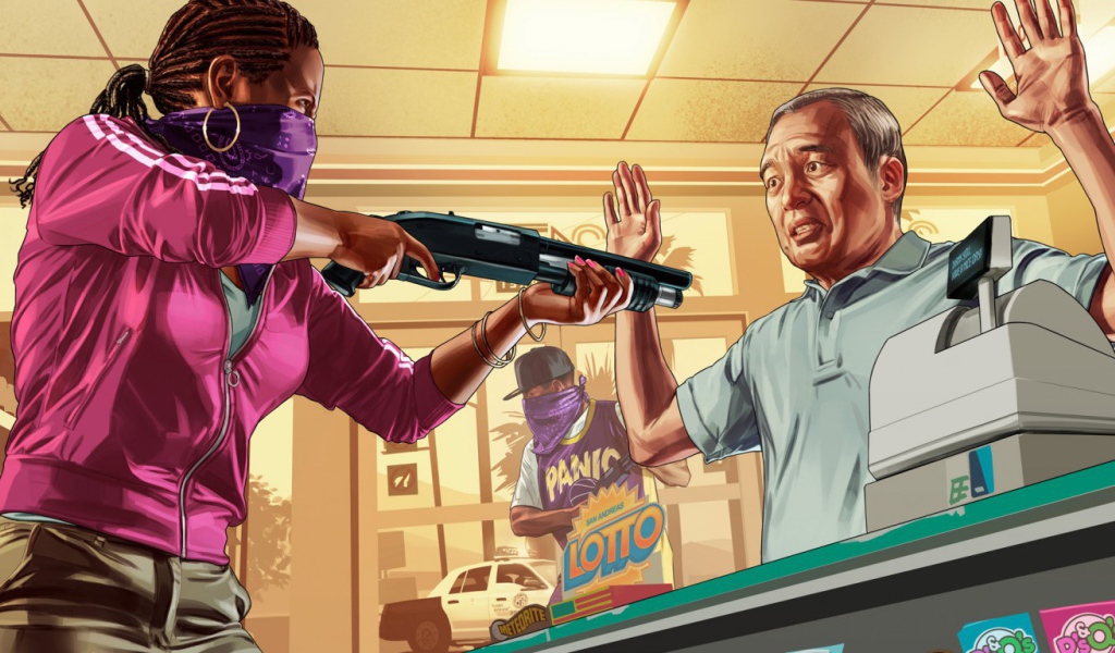 Ограбление в Grand Theft Auto V
