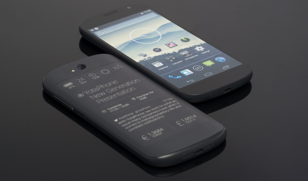 Новый российский смартфон YotaPhone 2