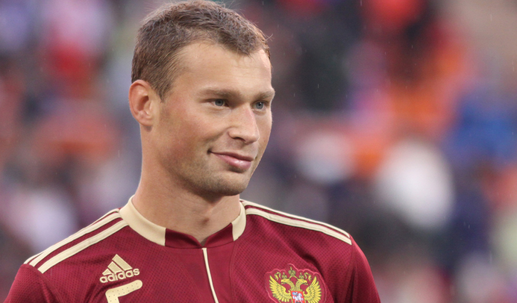 Защитник сборной России Василий Березуцкий
