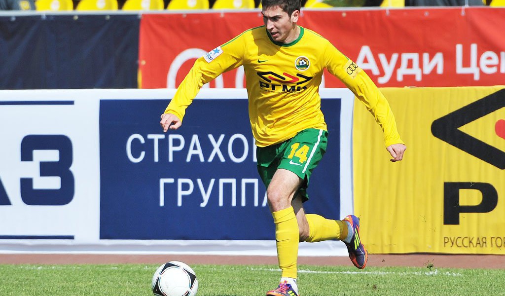 Российский футболист Алексей Ионов