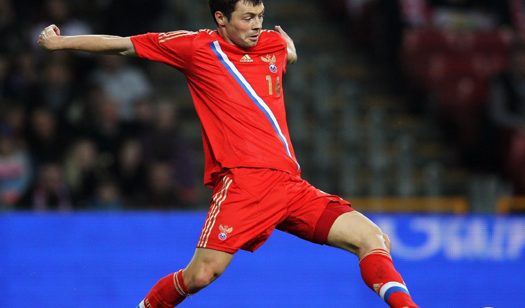 Игрок сборной России Динияр Билялетдинов