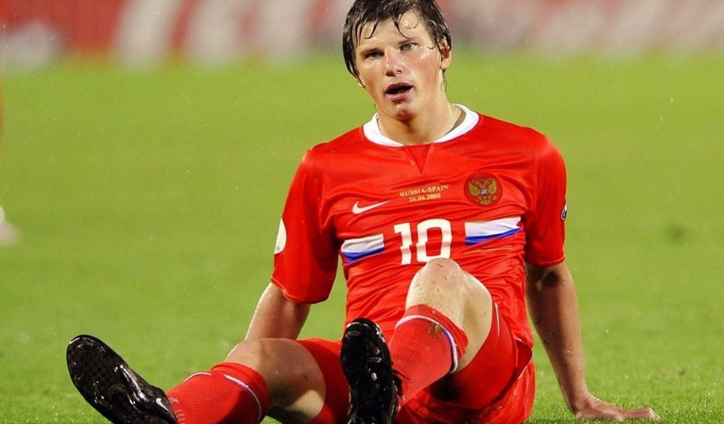 Игрок сборной России Андрей Аршавин