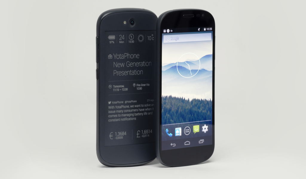 Российский смартфон YotaPhone 2