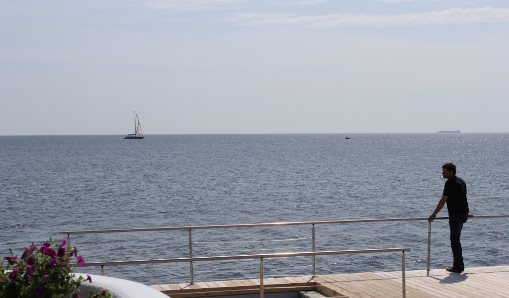 Вид на море Одесса