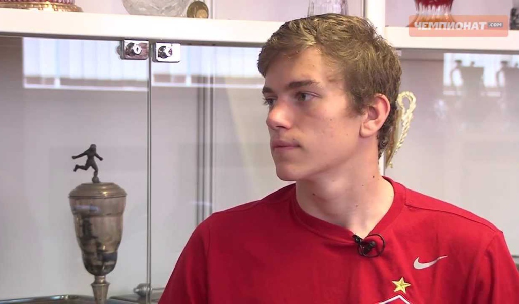 Вратарь Спартака Антон Митрюшкин