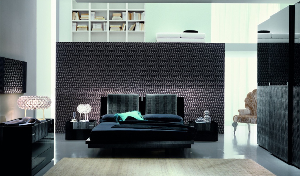 Стильный дизайн спальни