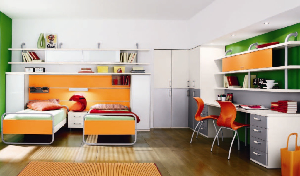 Стильный дизайн детской