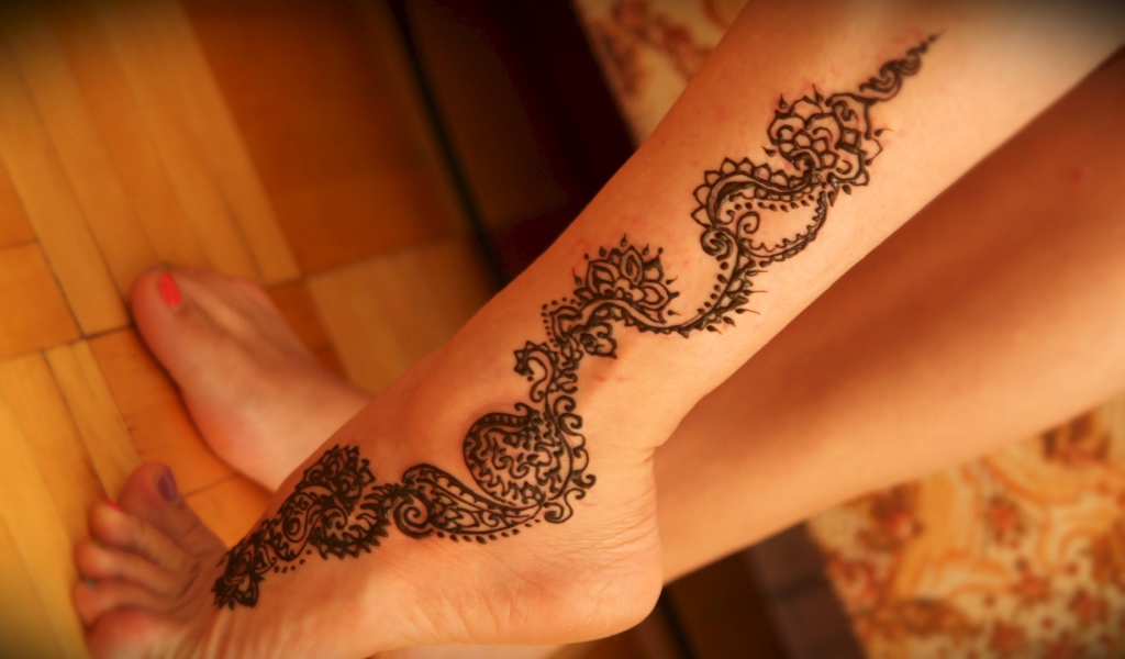 Татуировки на лодыжке