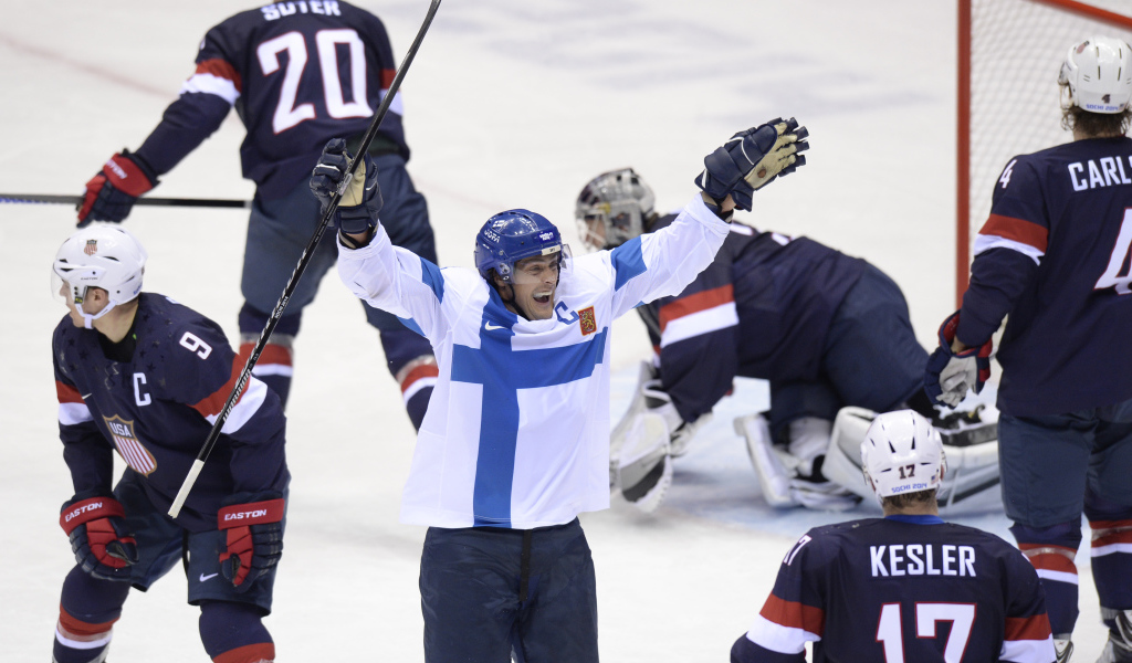 Сборная Финляндии по хоккею на олимпиаде в Сочи