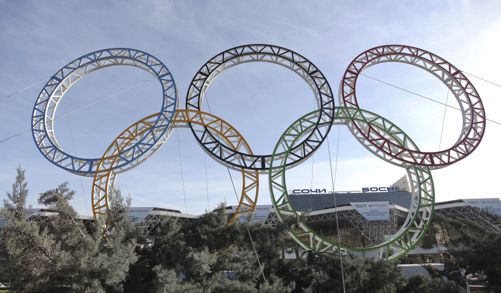 Олимпийский символ в Сочи 2014