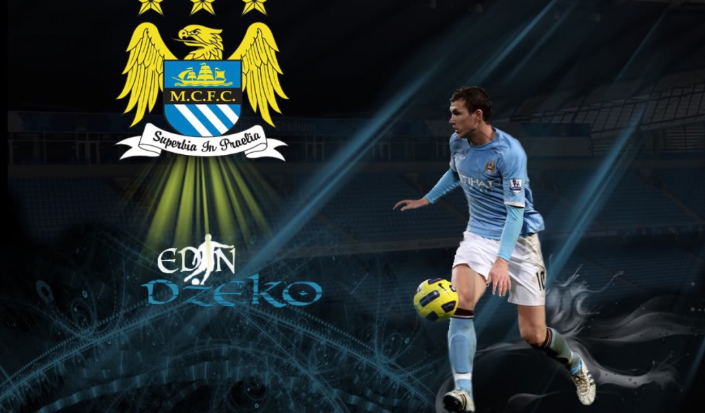 Возлюбленная футбольная команда Манчестер Сити