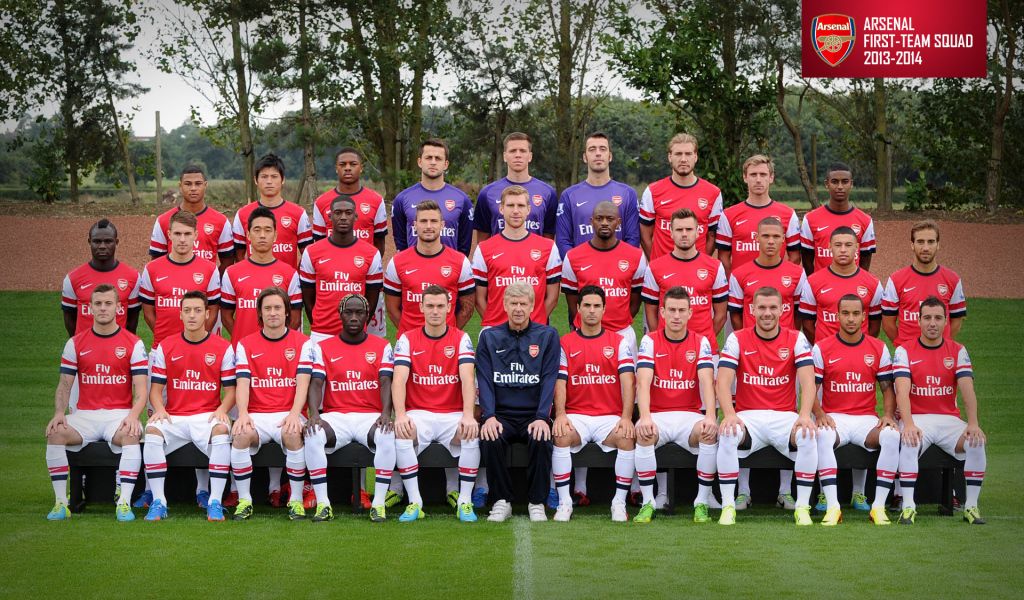 Любимая команда Англии Арсенал