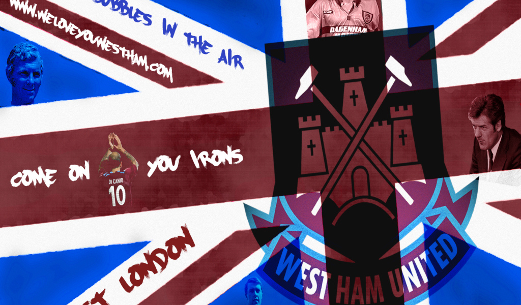 Известный футбольный клуб Вест Хэм Юнайтед