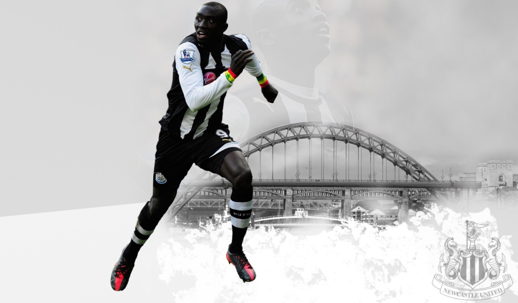 Знаменитая футбольная команда Англии Ньюкасл Юнайтед