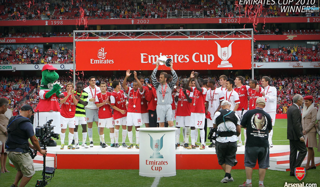 Знаменитая команда Англии Арсенал