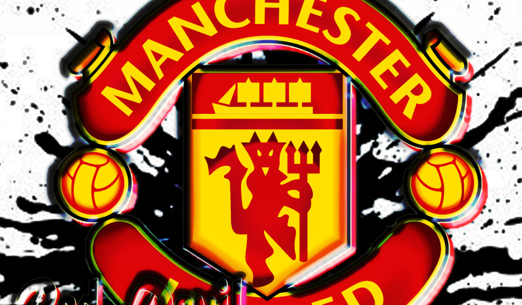Известная команда Англии Манчестер Юнайтед