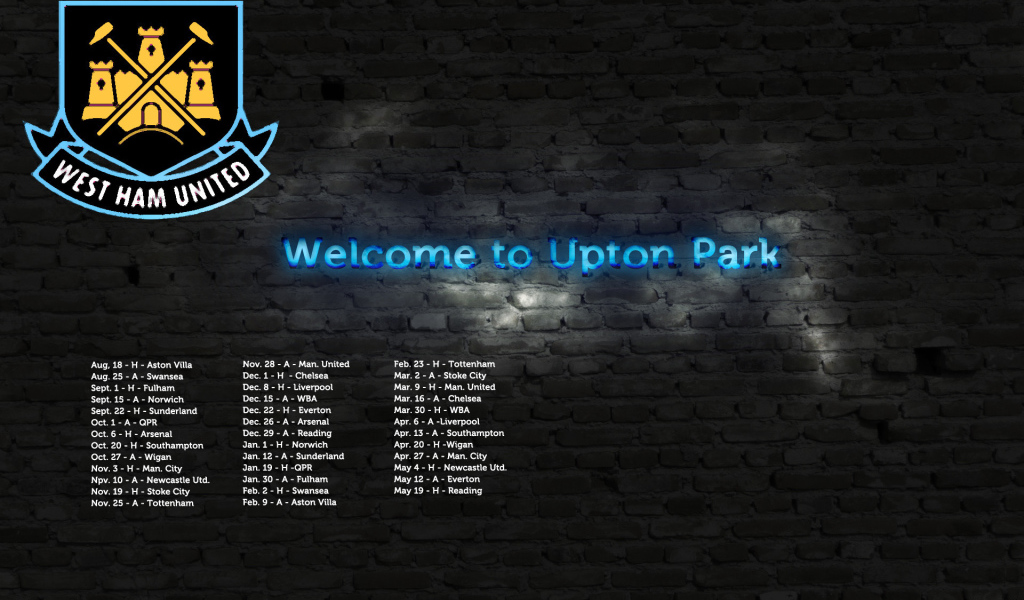 Футбольный клуб Англии Вест Хэм Юнайтед