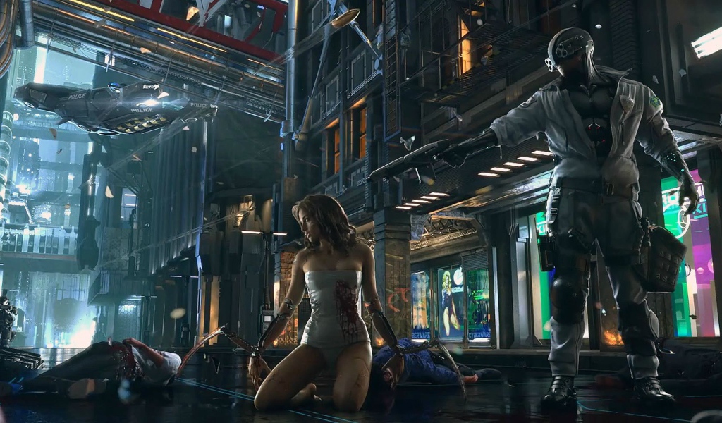 Мир игры Cyberpunk 2077
