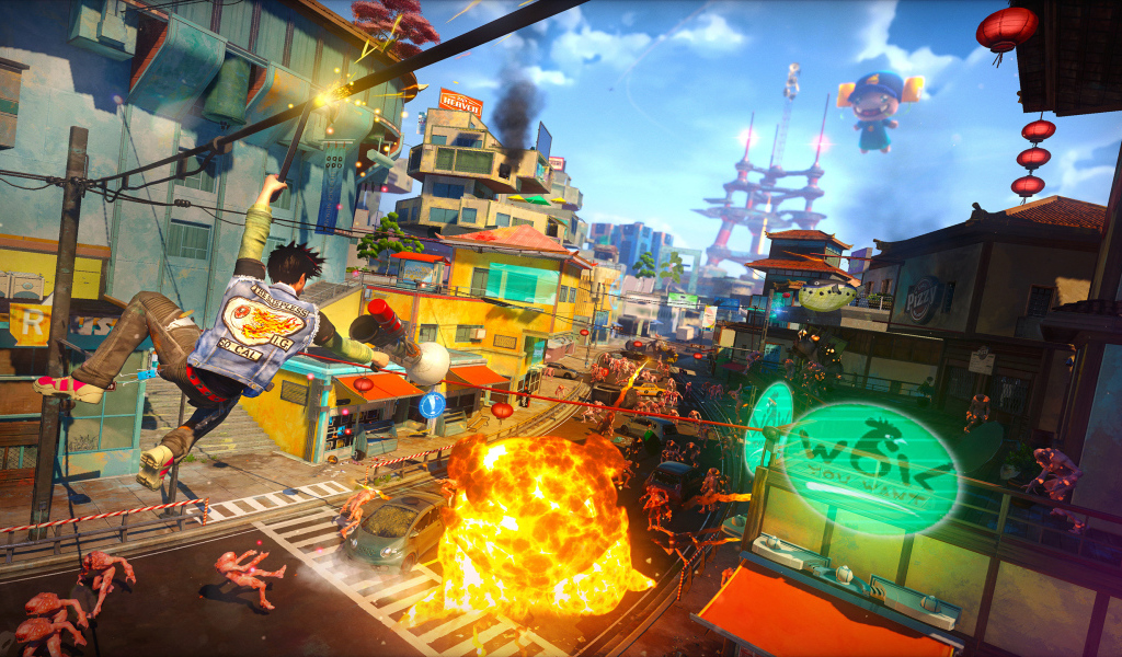 Мир игры Sunset Overdrive