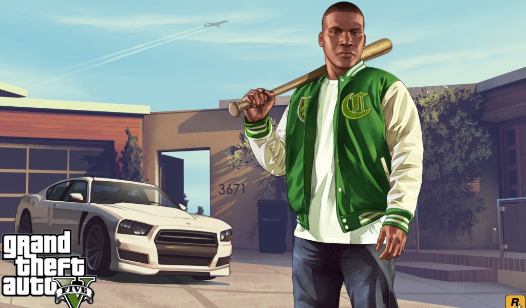 The guy with the bat from the Grand Theft Auto V