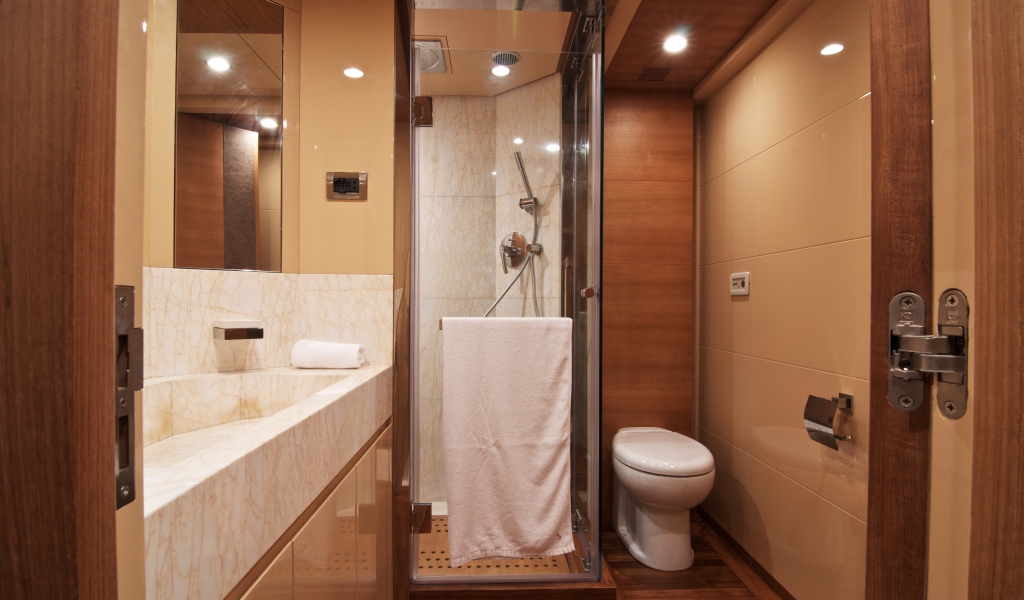 Идея для небольшой ванной