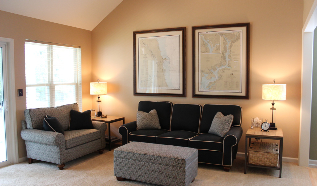 Идея для небольшой гостиной