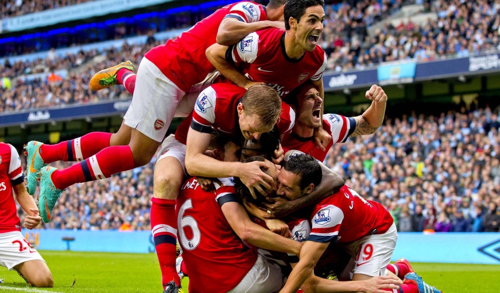 Радость победы Арсенал