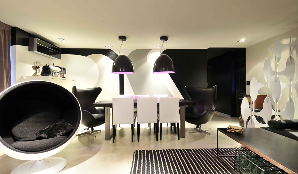 Современный дизайн столовой