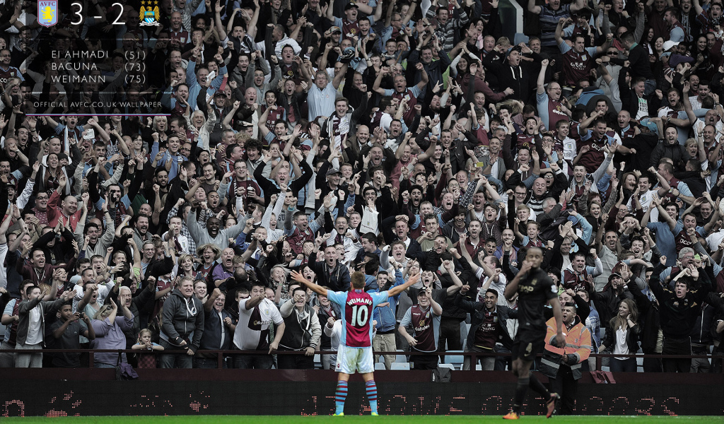 Популярный ФК Англии Астон Вилла