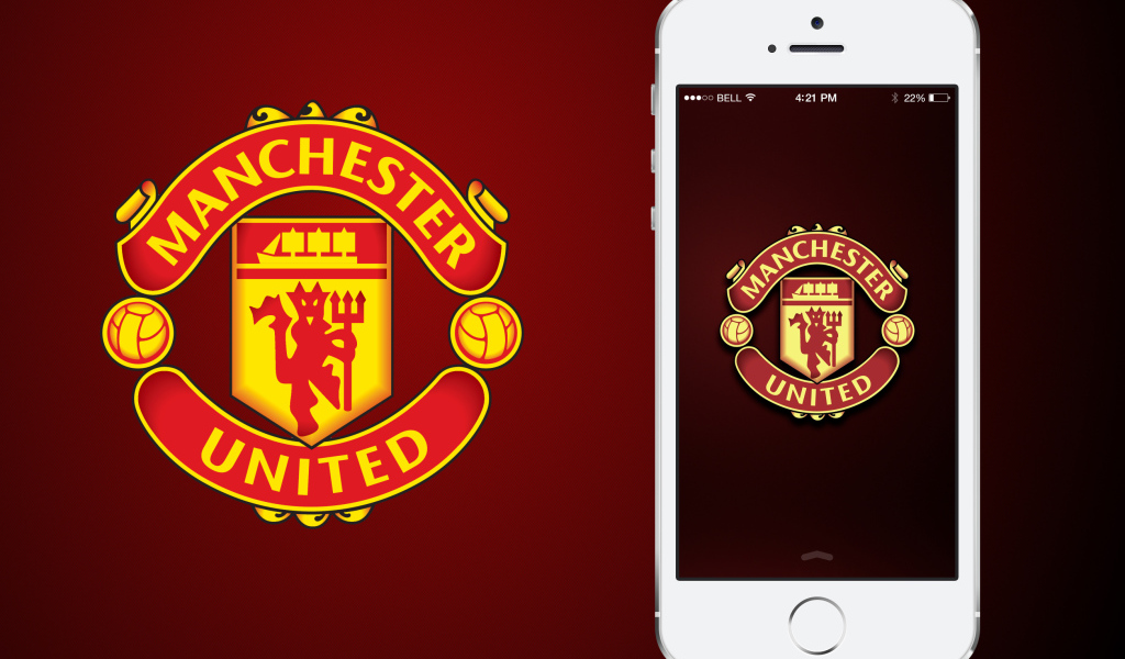 Популярная команда Манчестер Юнайтед