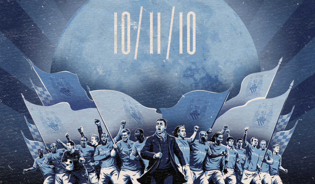 Популярная команда Манчестер Сити