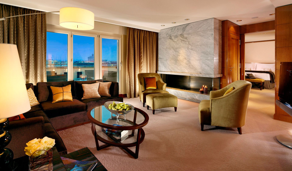 Стильный дизайн гостиной