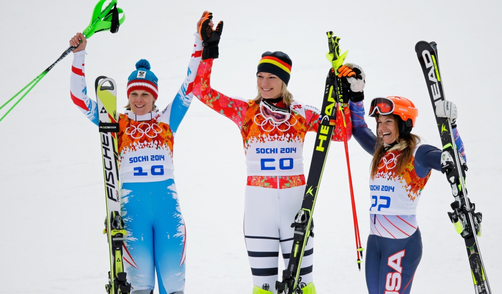 Обладательница серебряной и бронзовой медали в дисциплине горные лыжи Николь Хосп из Австрии