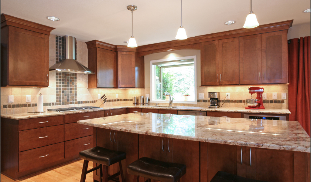 Традиционный дизайн оформления кухни