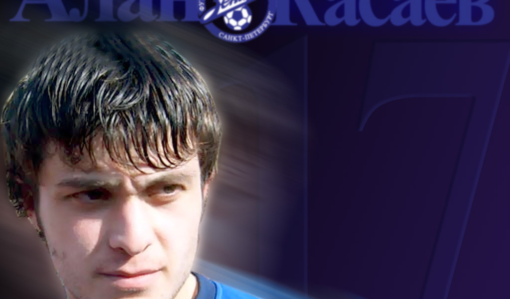 Игрок Зенита Алан Касаев