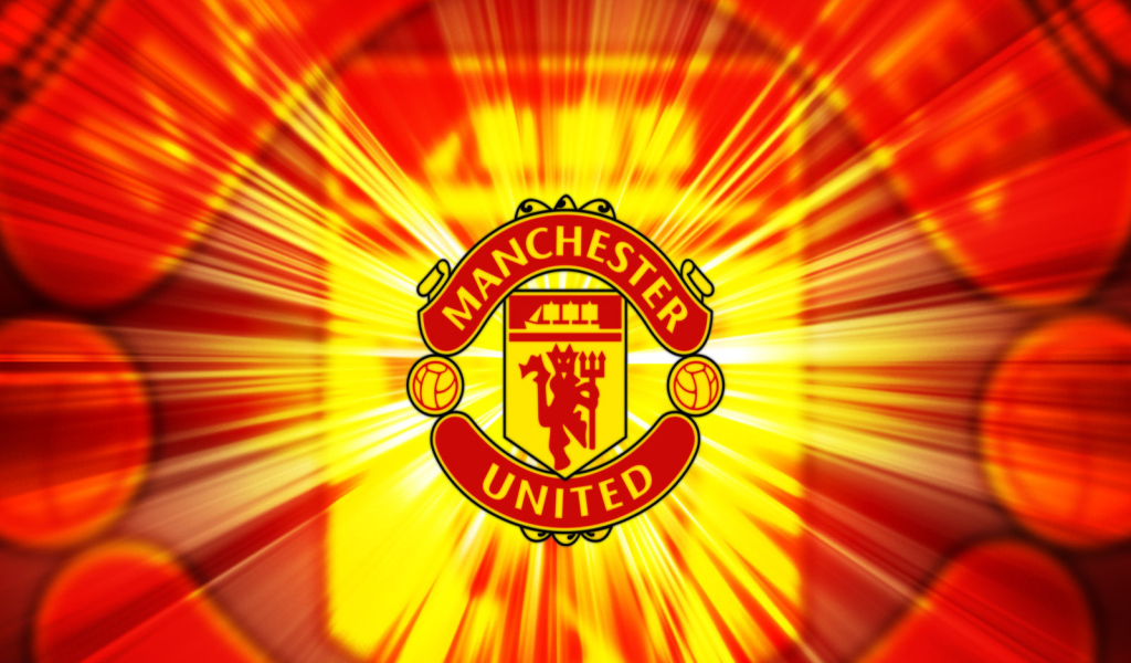 Знаменитый футбольный клуб Англии Манчестер Юнайтед