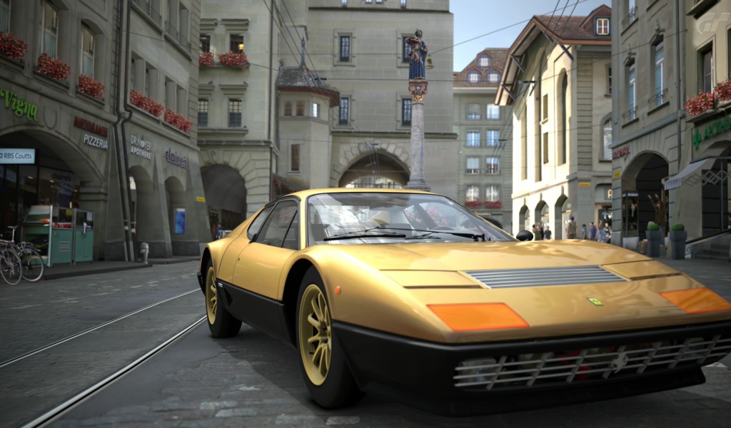 Город Берн в игре GT5